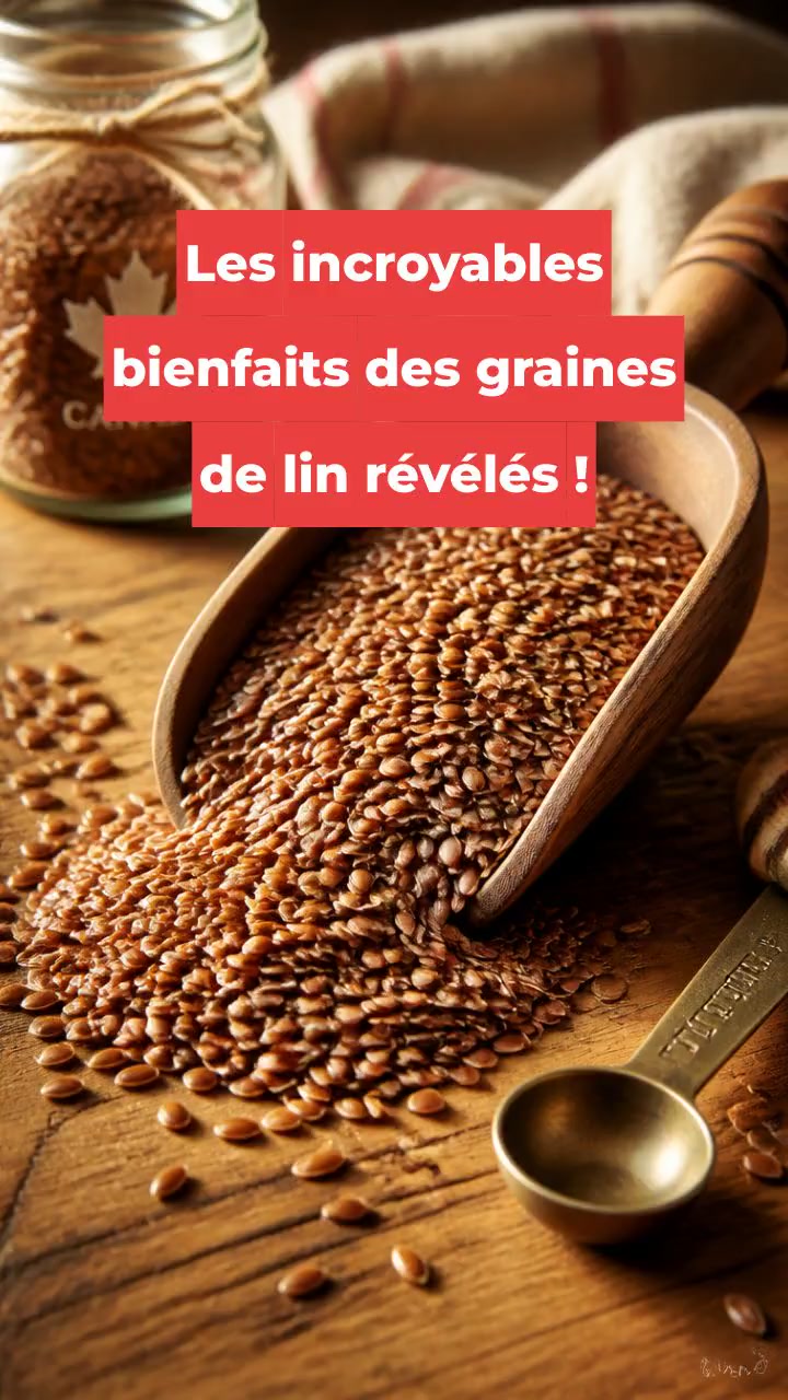 Les incroyables bienfaits des graines de lin révélés !