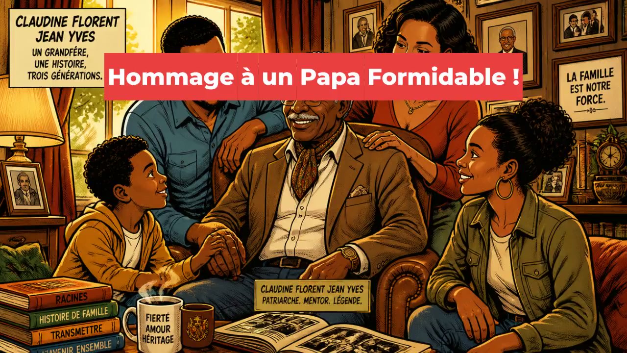 Hommage à un Papa Formidable !