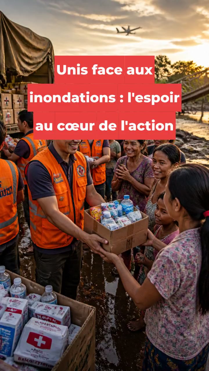 Unis face aux inondations : l'espoir au cœur de l'action