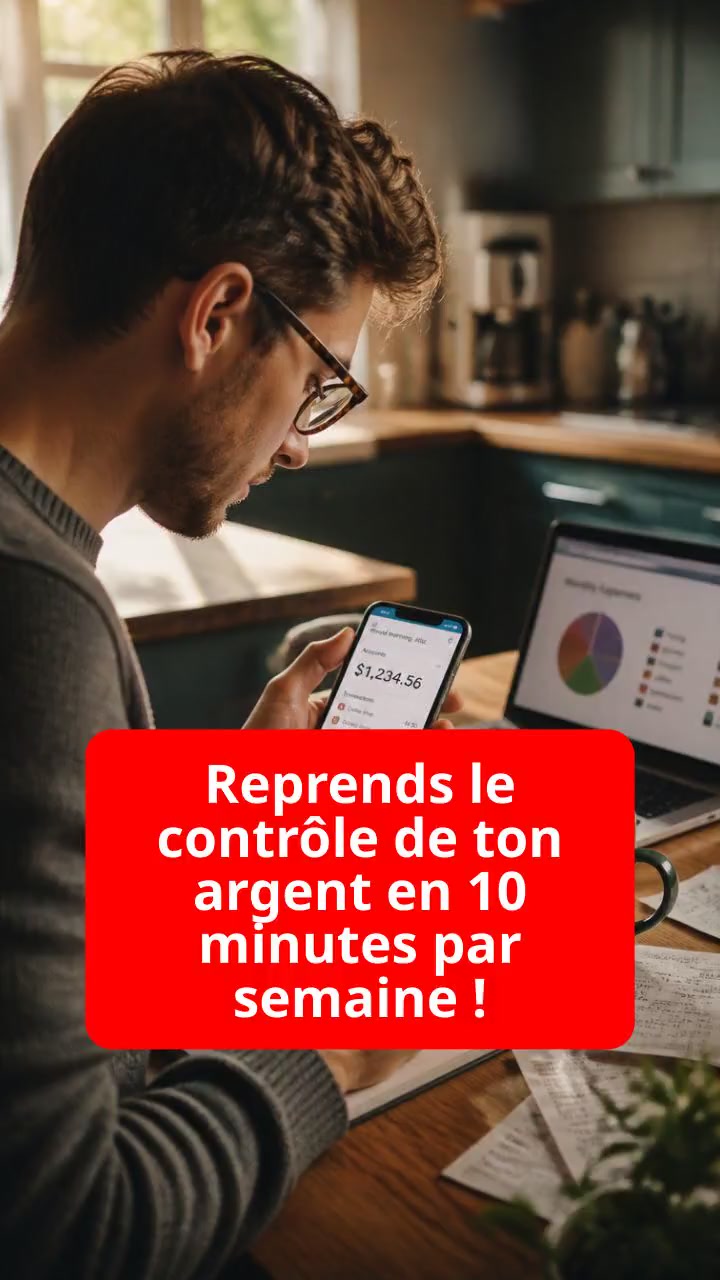 Reprends le contrôle de ton argent en 10 minutes par semaine !
