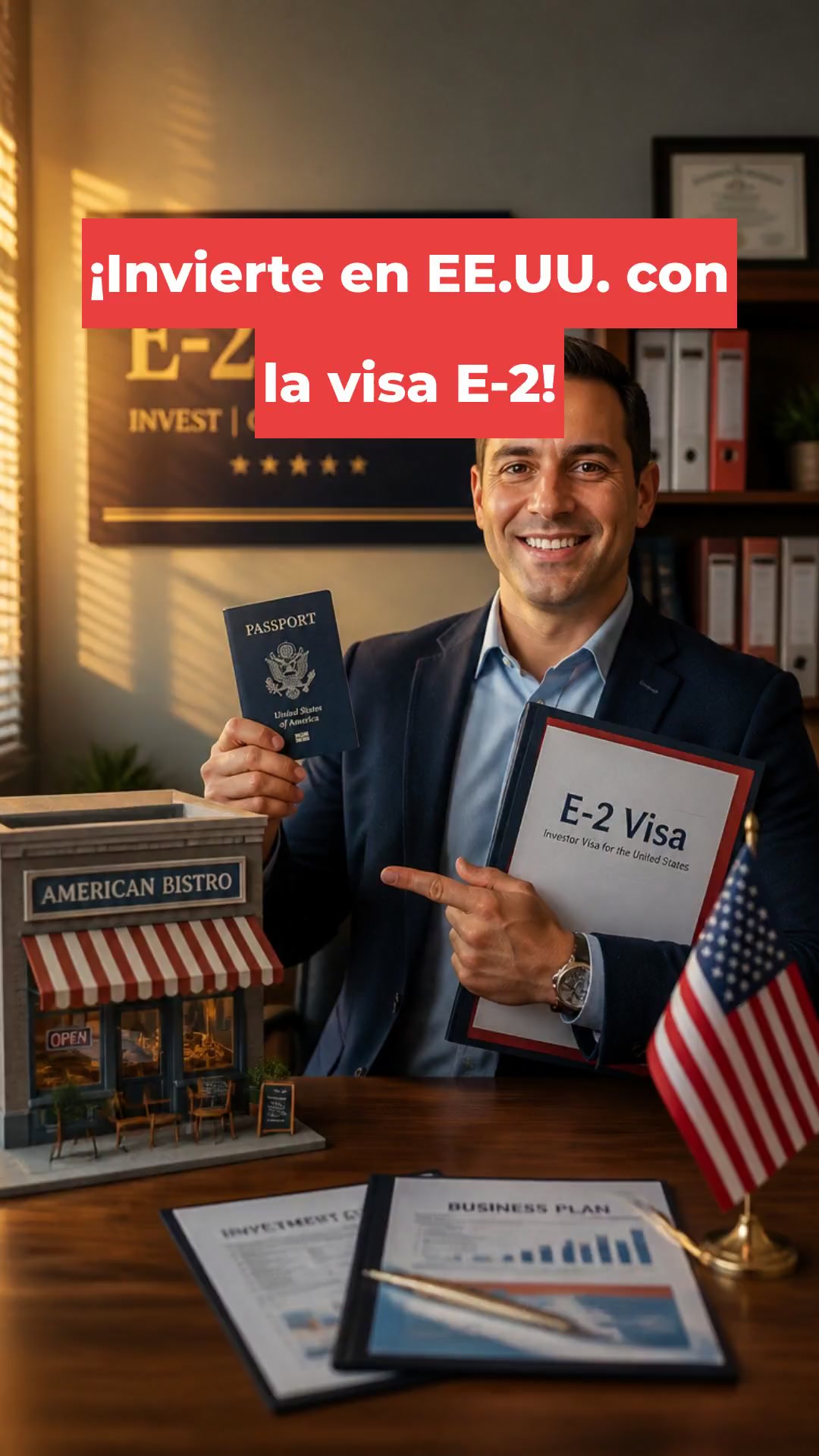¡Invierte en EE.UU. con la visa E-2!