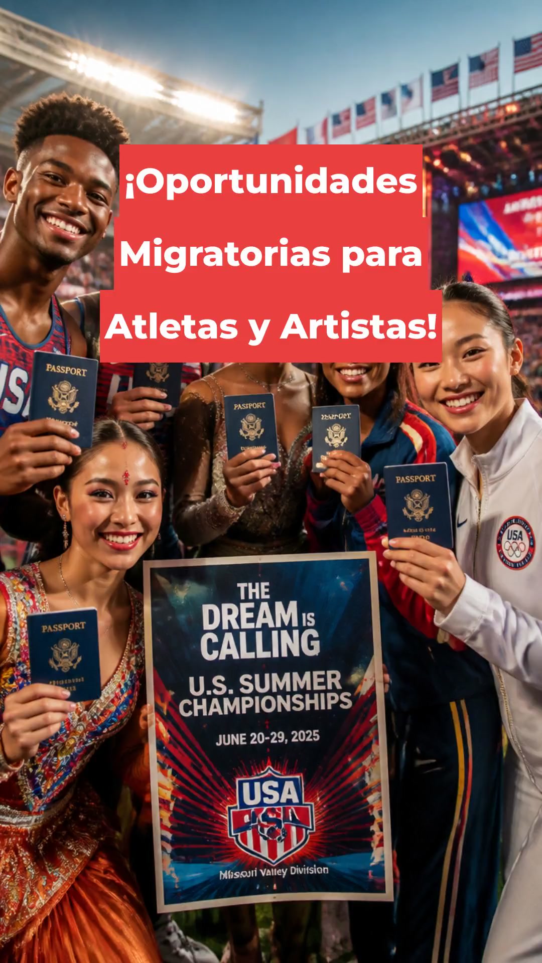 ¡Oportunidades Migratorias para Atletas y Artistas!