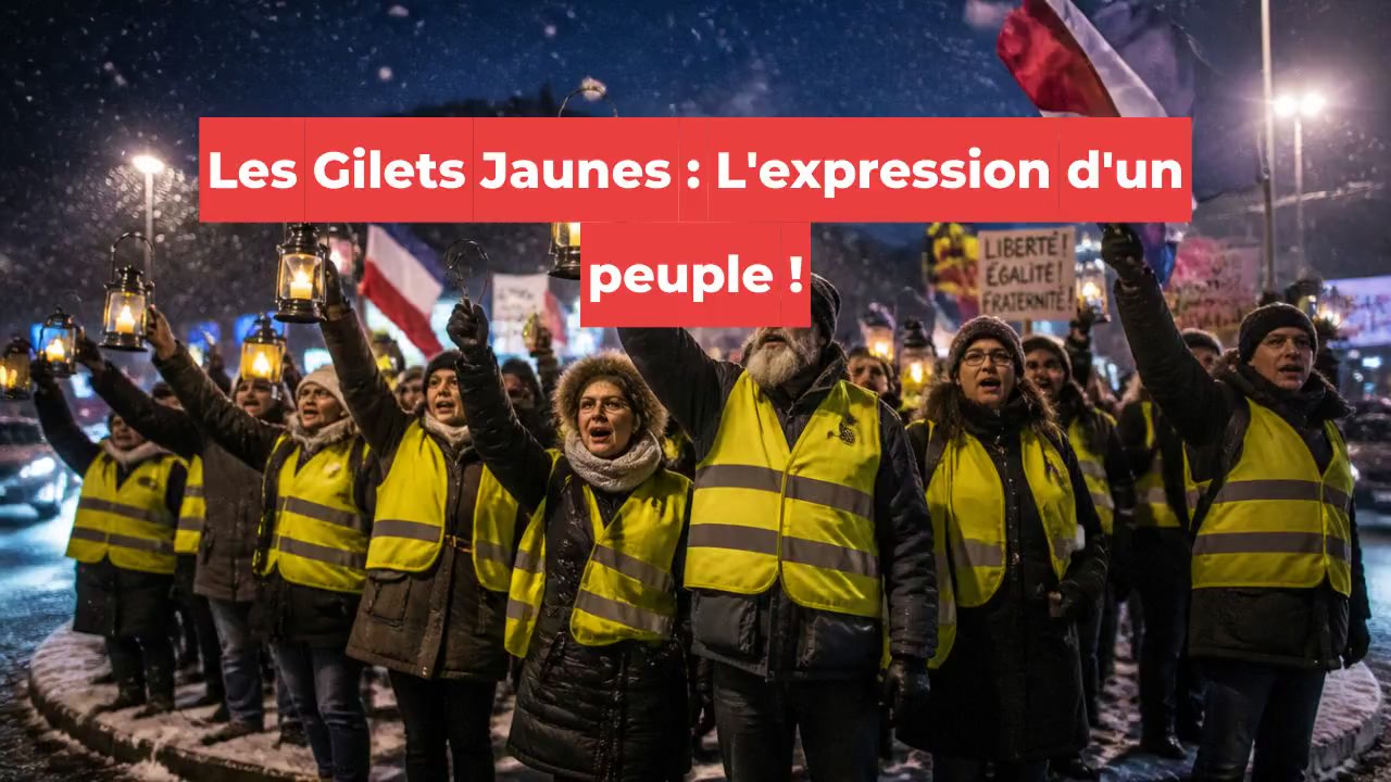 Les Gilets Jaunes : L'expression d'un peuple !