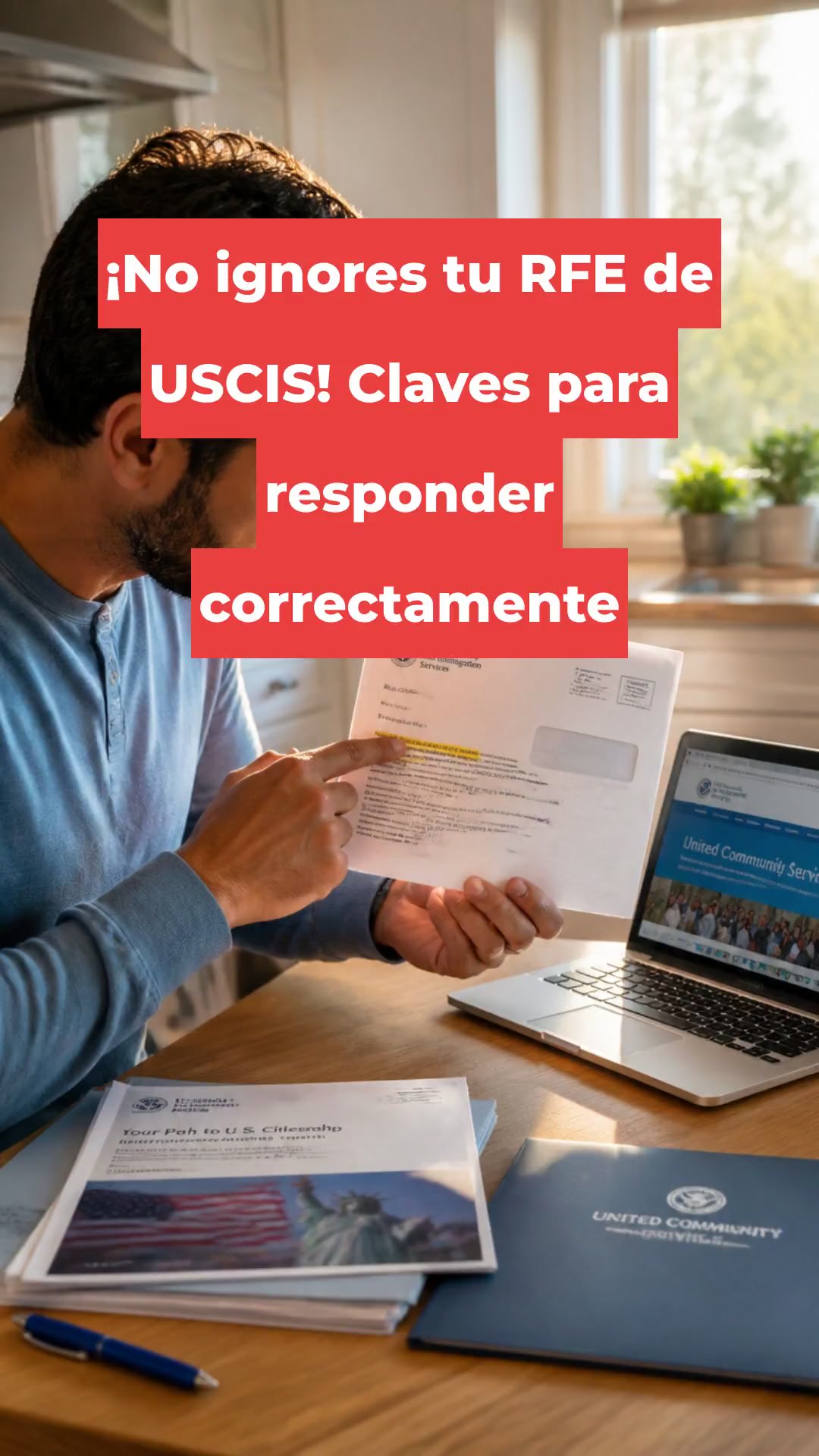 ¡No ignores tu RFE de USCIS! Claves para responder correctamente