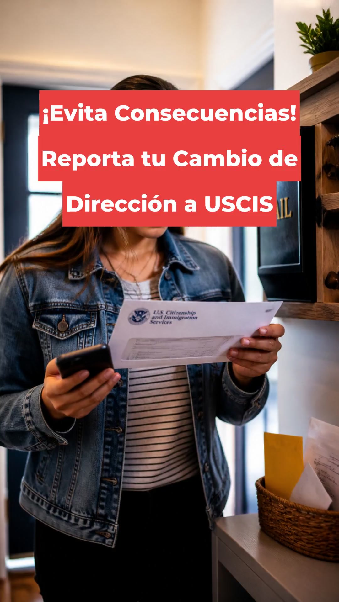 ¡Evita Consecuencias! Reporta tu Cambio de Dirección a USCIS