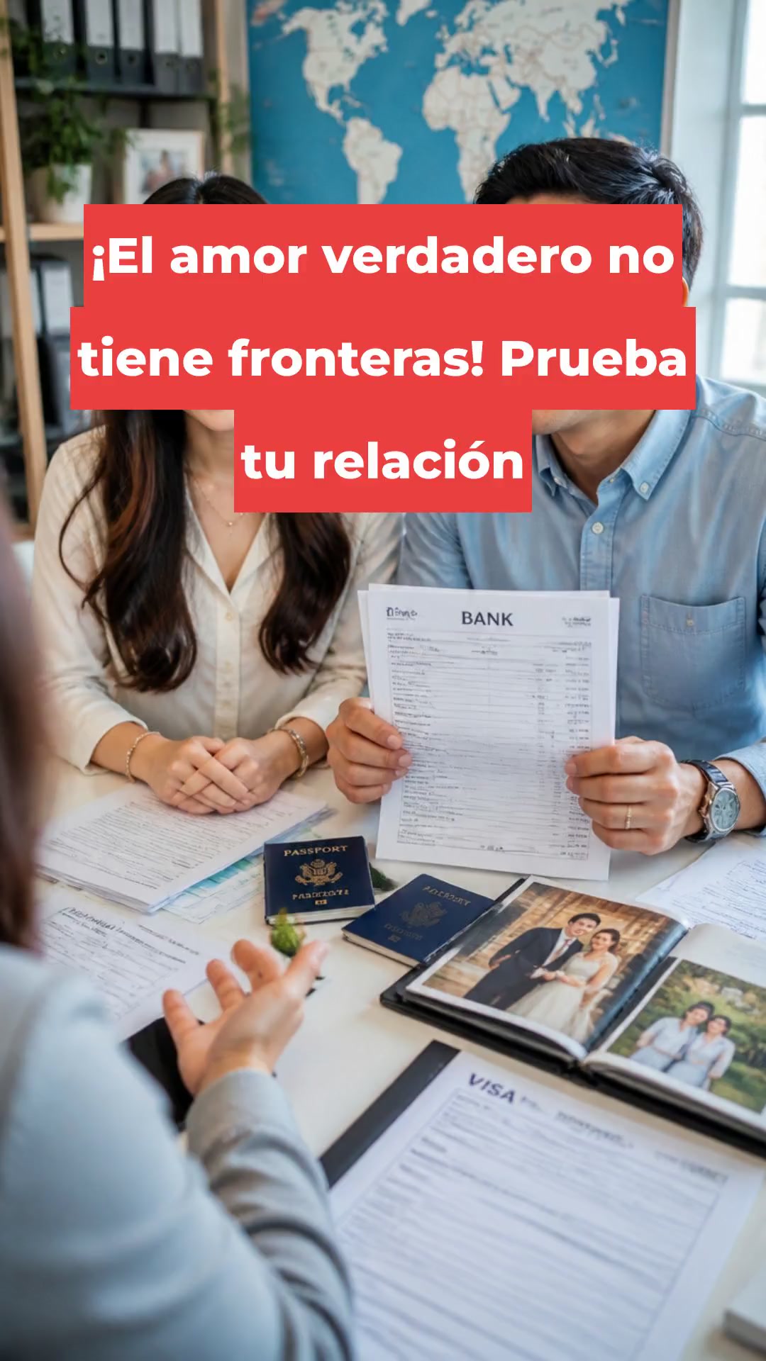 ¡El amor verdadero no tiene fronteras! Prueba tu relación