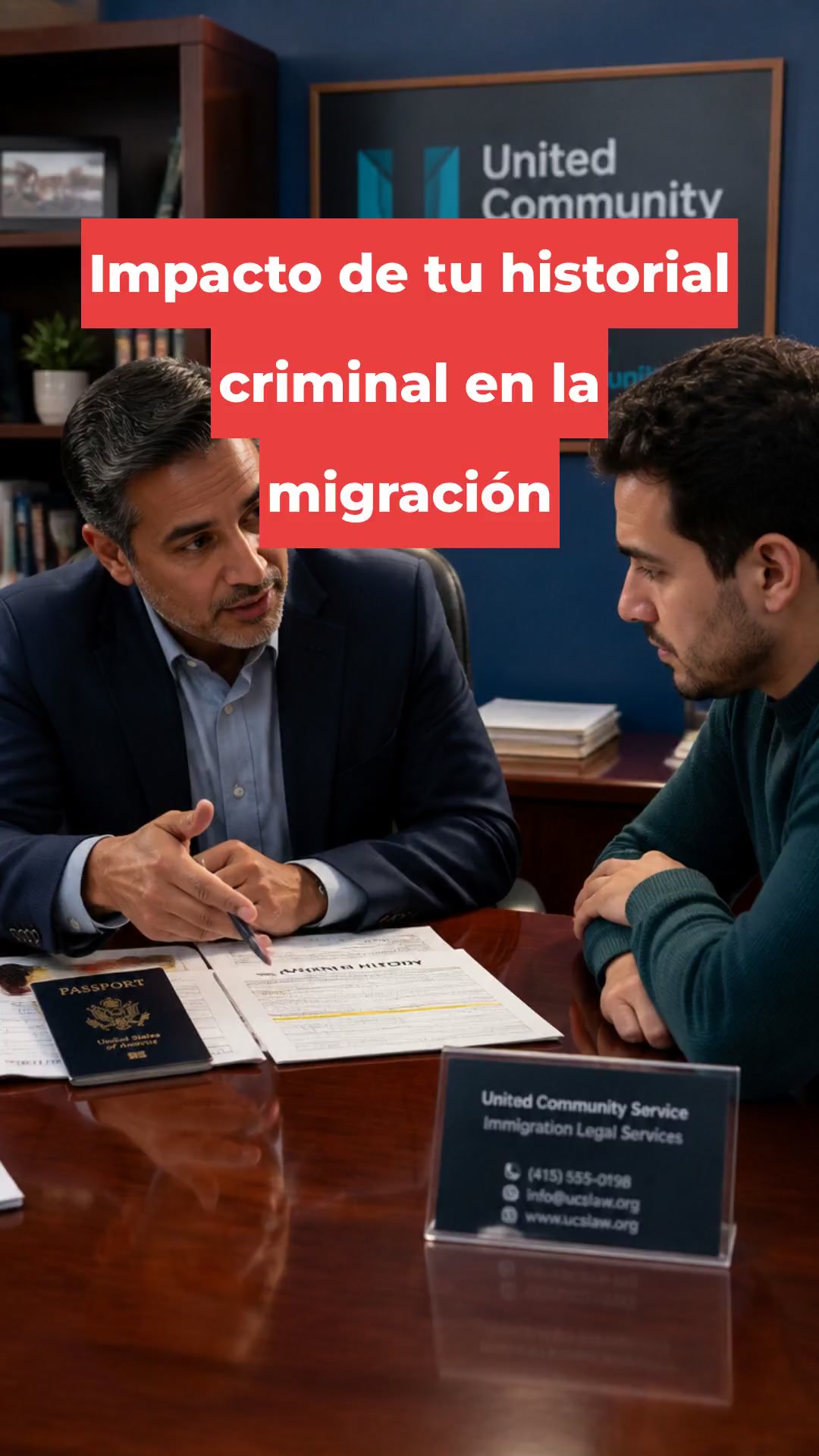 Impacto de tu historial criminal en la migración