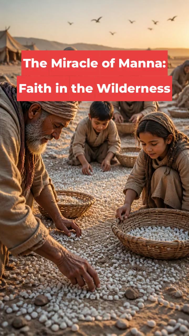 The Miracle of Manna: Faith in the Wilderness