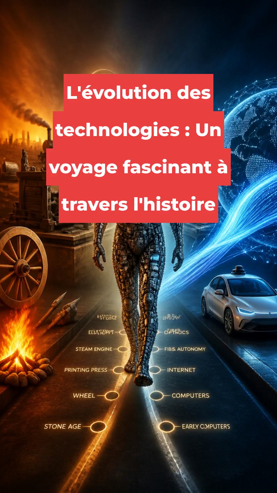 L'évolution des technologies : Un voyage fascinant à travers l'histoire