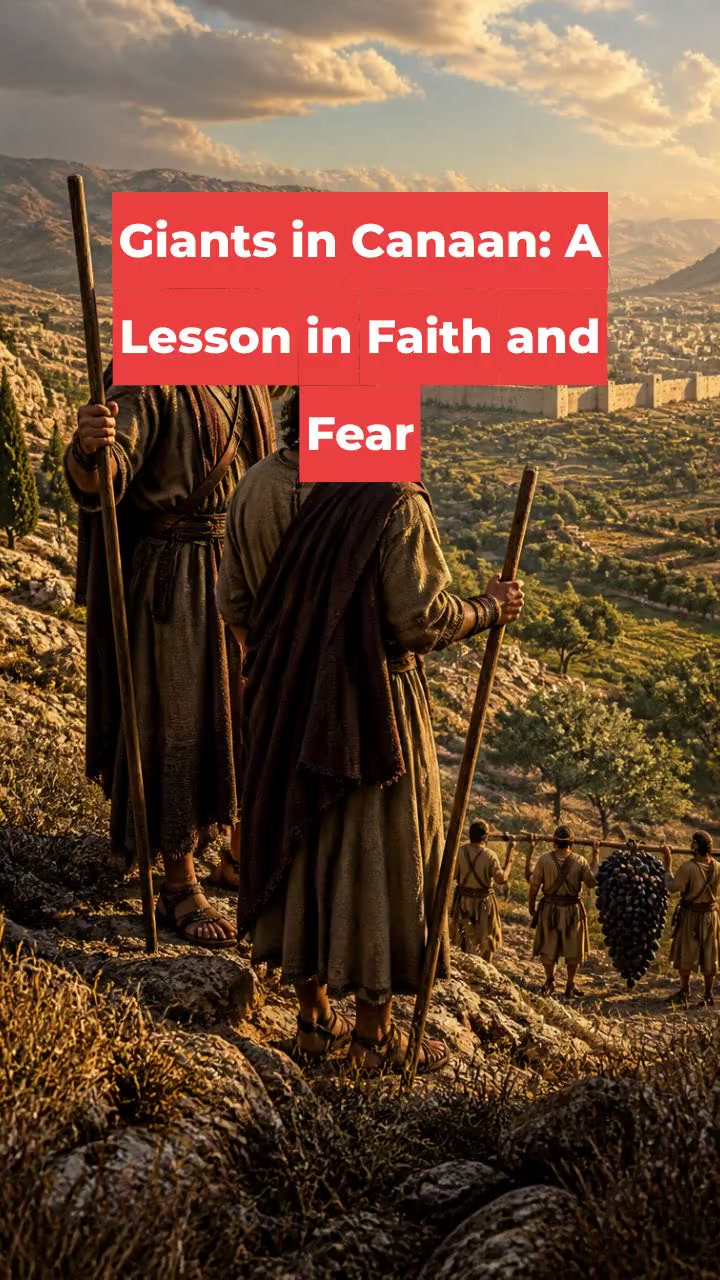 Giants in Canaan: A Lesson in Faith and Fear