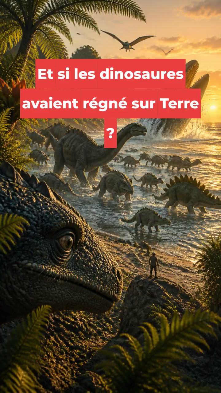 Et si les dinosaures avaient régné sur Terre ?