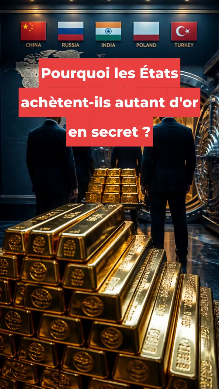 Pourquoi les États achètent-ils autant d'or en secret ?
