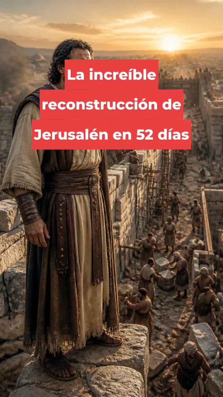 La increíble reconstrucción de Jerusalén en 52 días