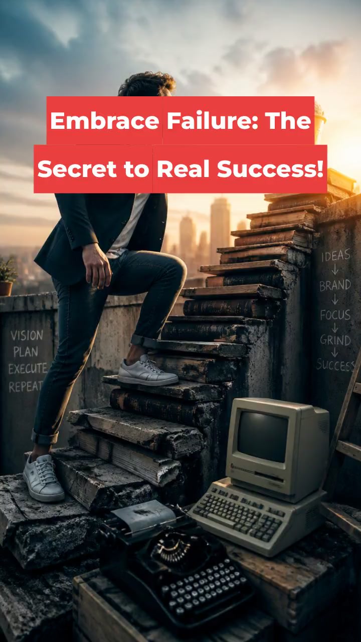 Embrace Failure: The Secret to Real Success!