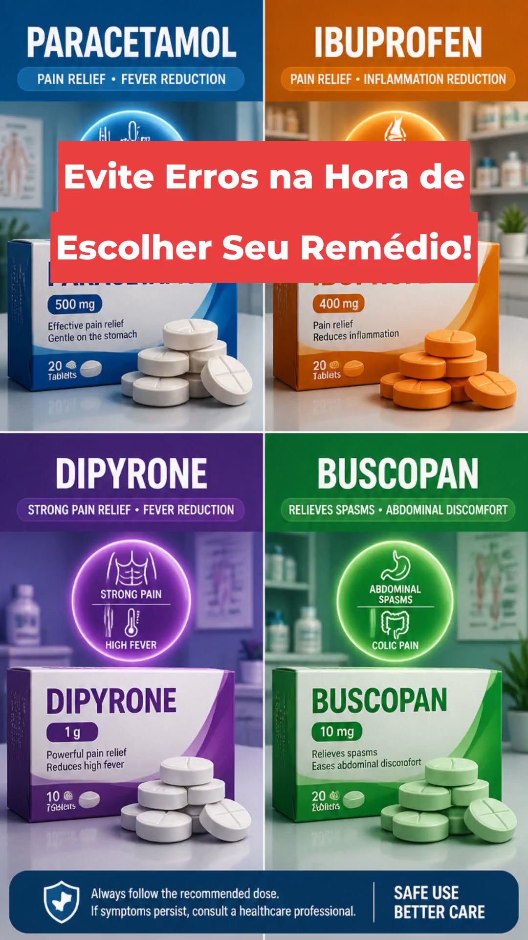 Evite Erros na Hora de Escolher Seu Remédio!