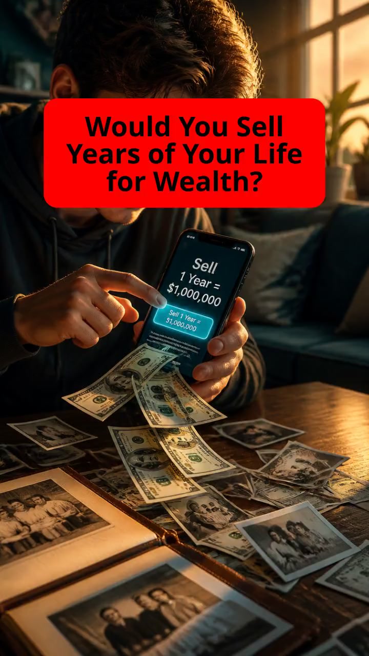 Would You Sell Years of Your Life for Wealth?