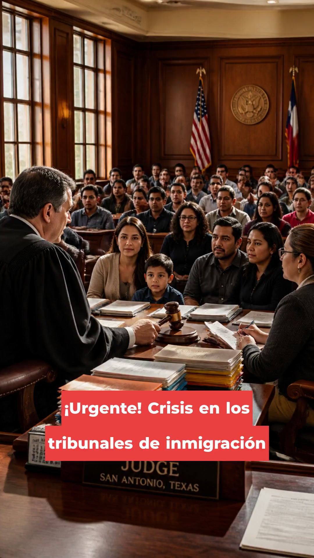 ¡Urgente! Crisis en los tribunales de inmigración