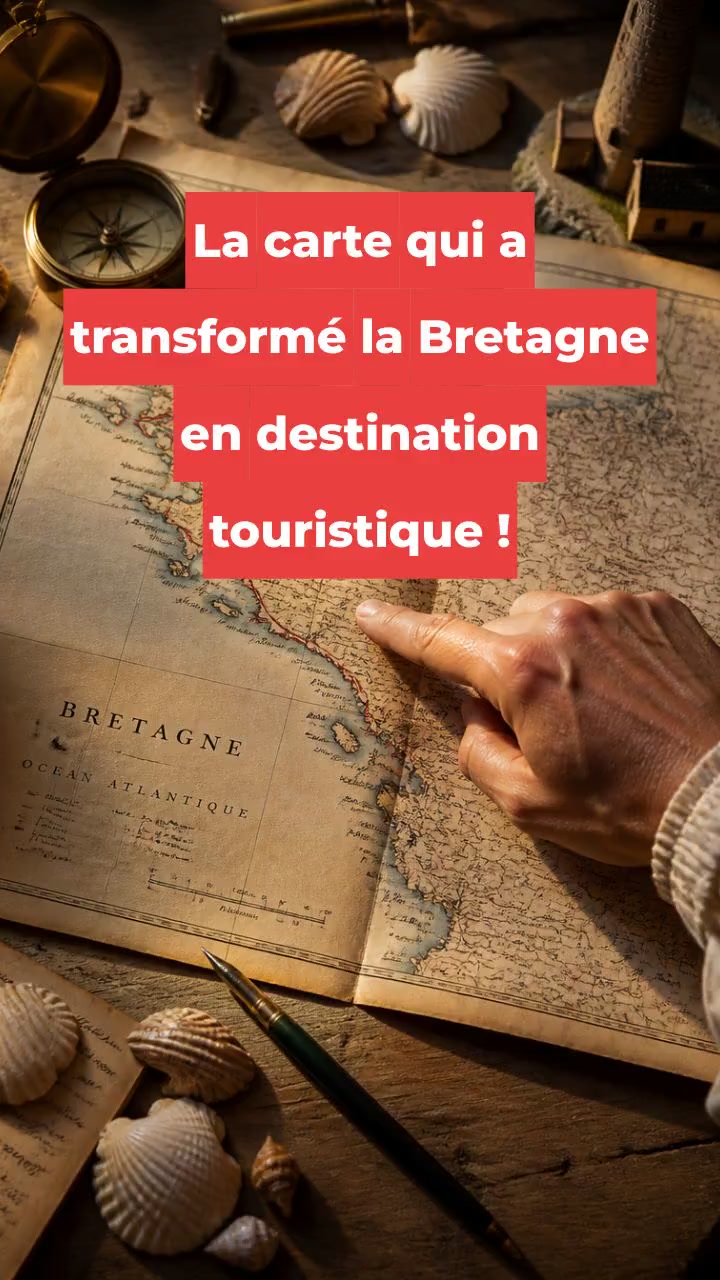 La carte qui a transformé la Bretagne en destination touristique !