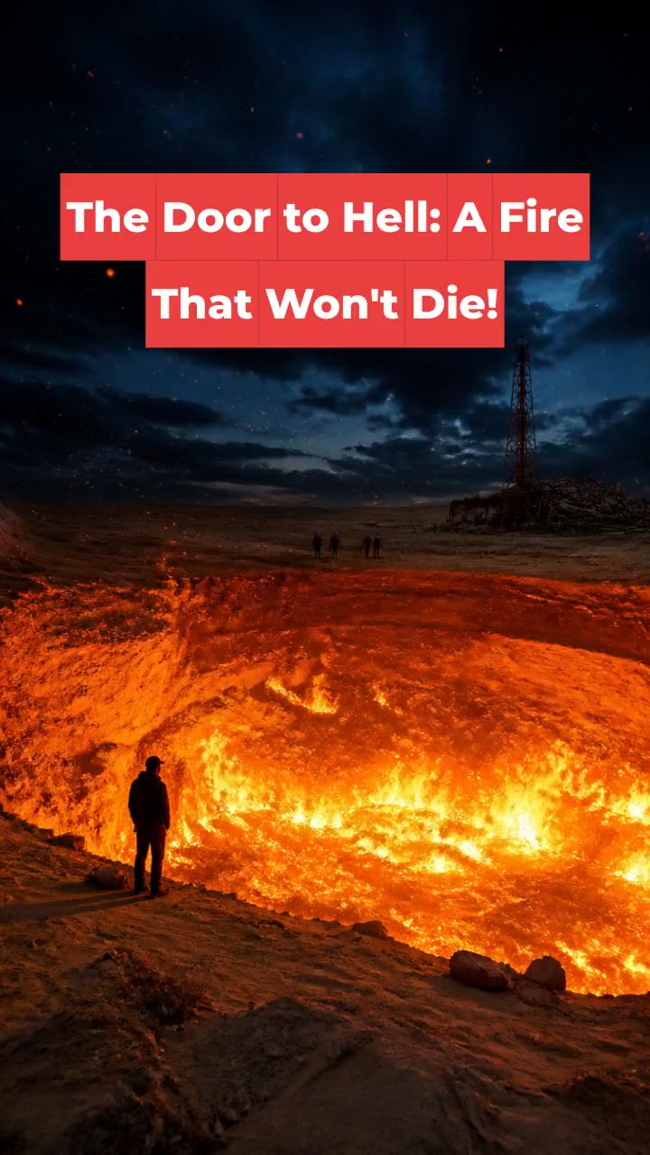 The Door to Hell: A Fire That Won't Die!