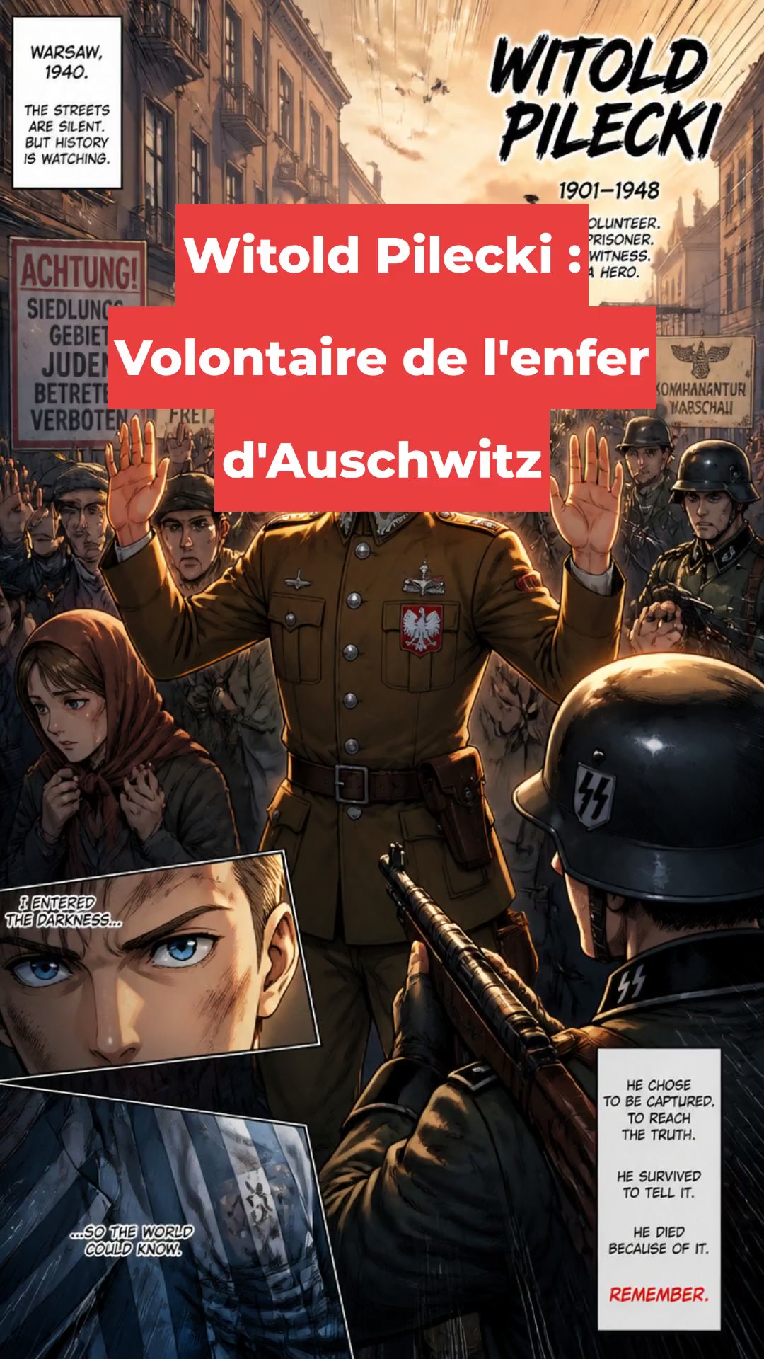 Witold Pilecki : Volontaire de l'enfer d'Auschwitz