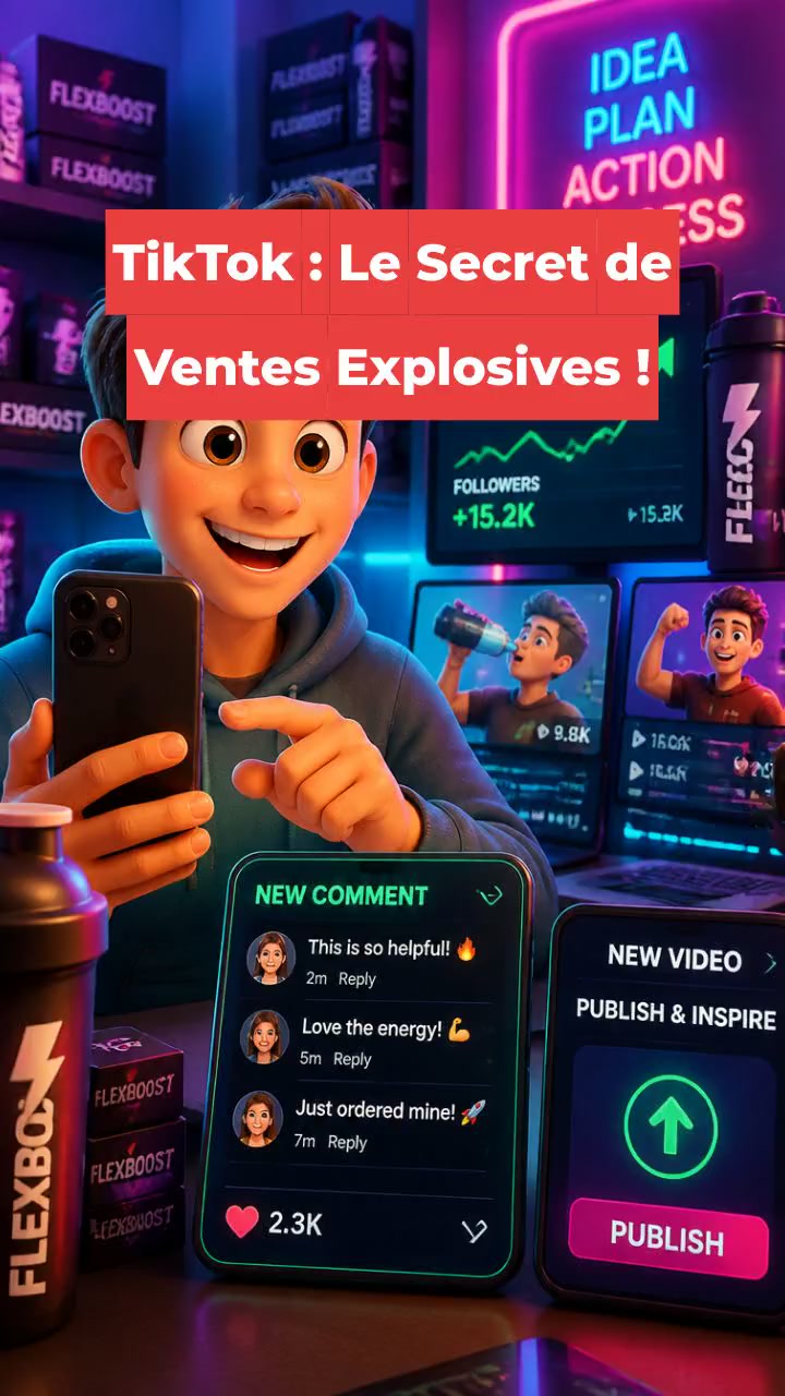 TikTok : Le Secret de Ventes Explosives !