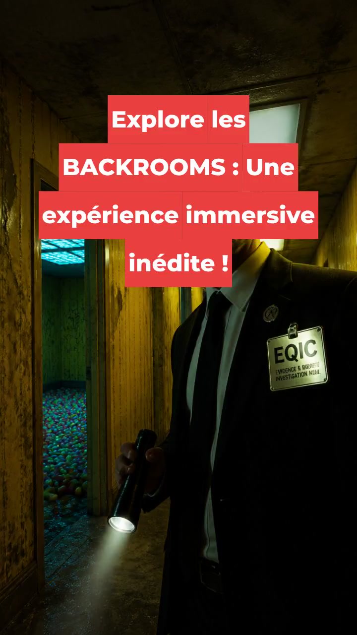 Explore les BACKROOMS : Une expérience immersive inédite !