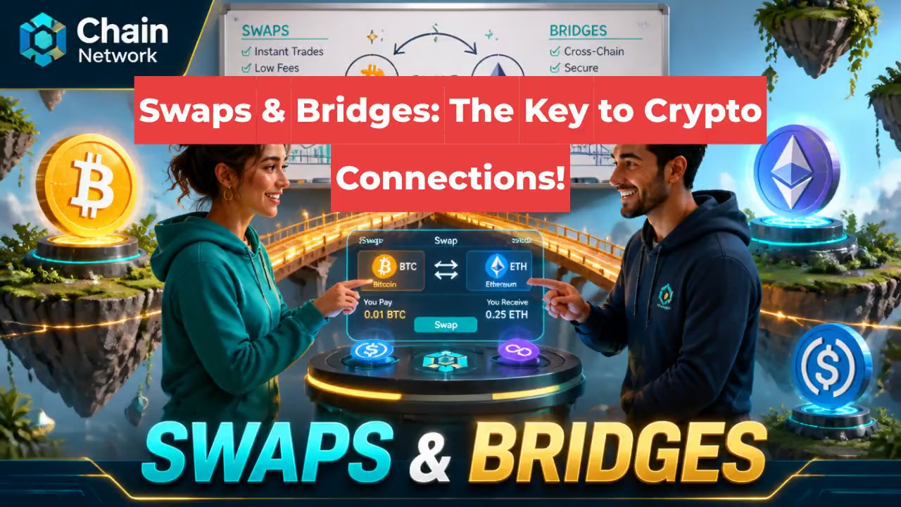 Swaps & Bridges: The Key to Crypto Connections!