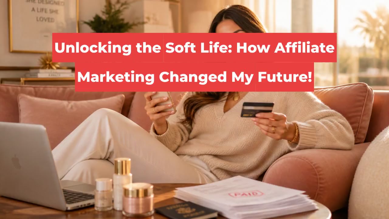 Unlocking the Soft Life: How Affiliate Marketing Changed My Future!