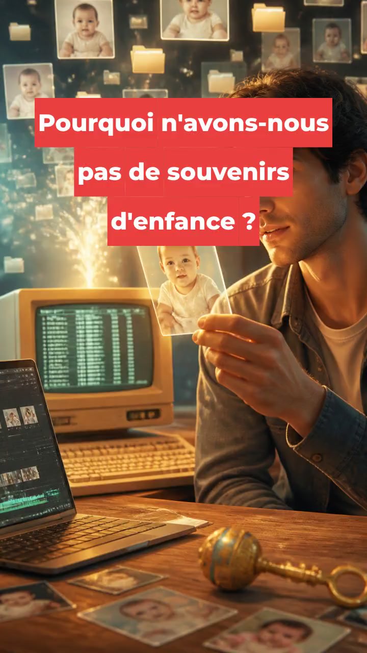 Pourquoi n'avons-nous pas de souvenirs d'enfance ?