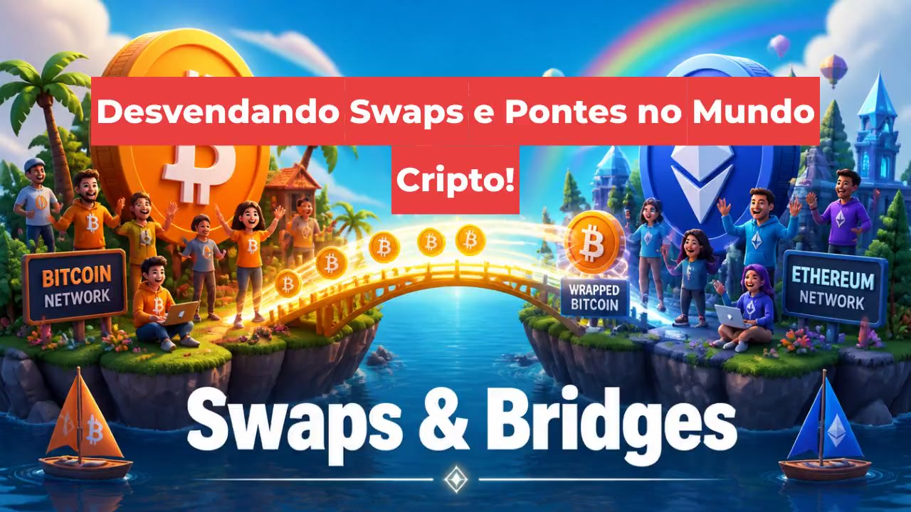 Desvendando Swaps e Pontes no Mundo Cripto!