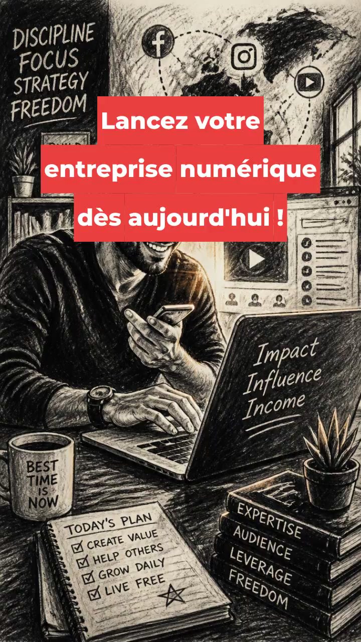 Lancez votre entreprise numérique dès aujourd'hui !