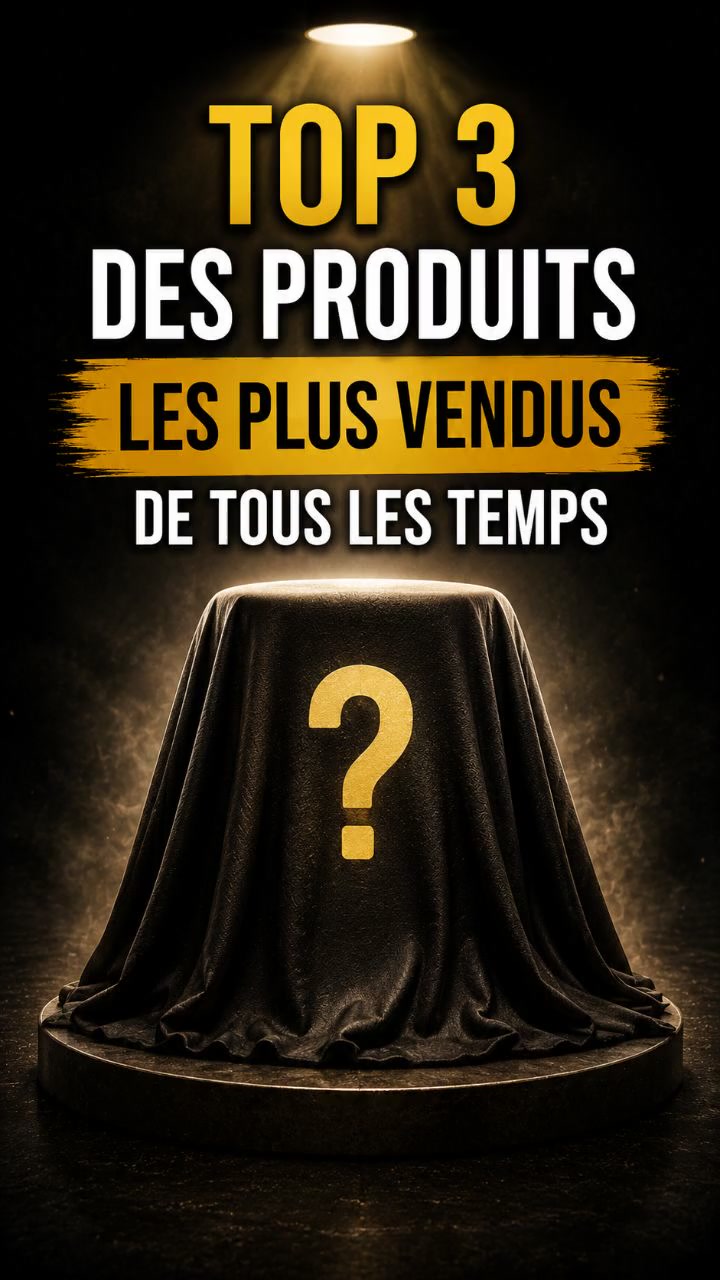 Les 3 produits qui ont conquis le monde !