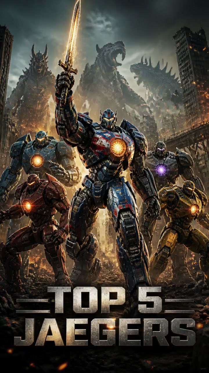 Les 5 Jaegers les plus puissants de l'univers Pacific Rim!