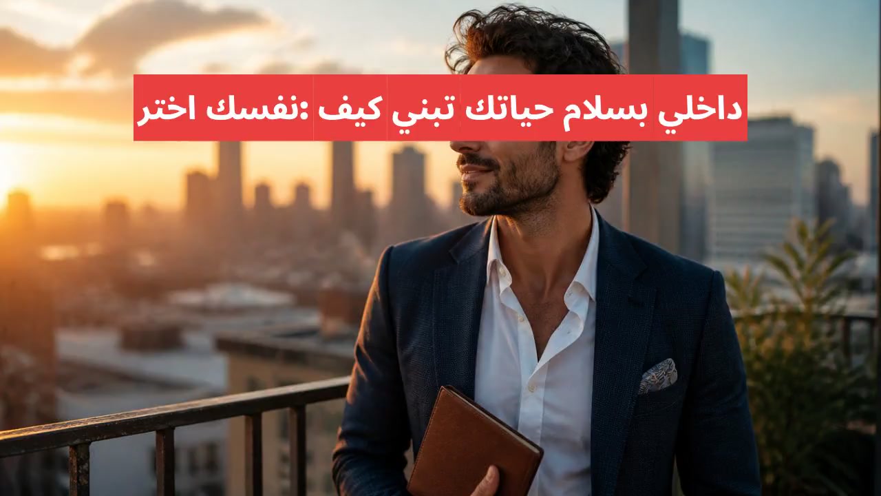 اختر نفسك: كيف تبني حياتك بسلام داخلي