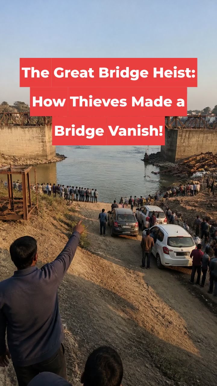 The Great Bridge Heist: How Thieves Made a Bridge Vanish!