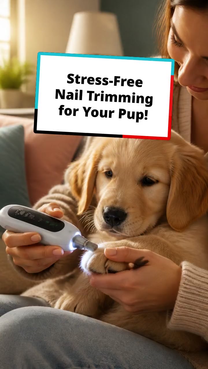 Stress-Free Nail Trimming for Your Pup!