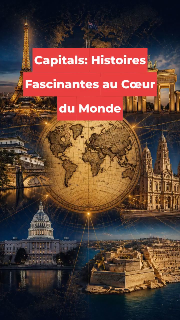 Capitals: Histoires Fascinantes au Cœur du Monde
