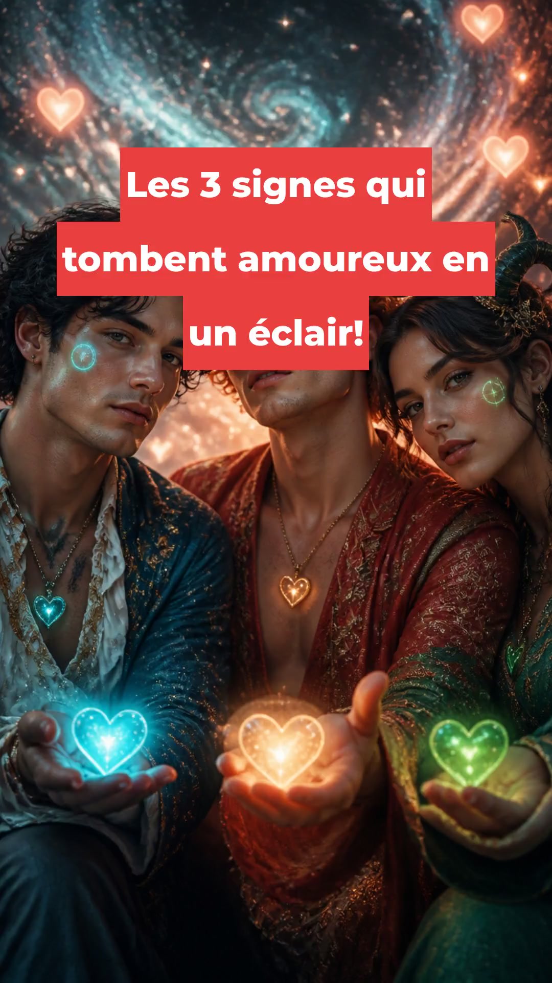 Les 3 signes qui tombent amoureux en un éclair!
