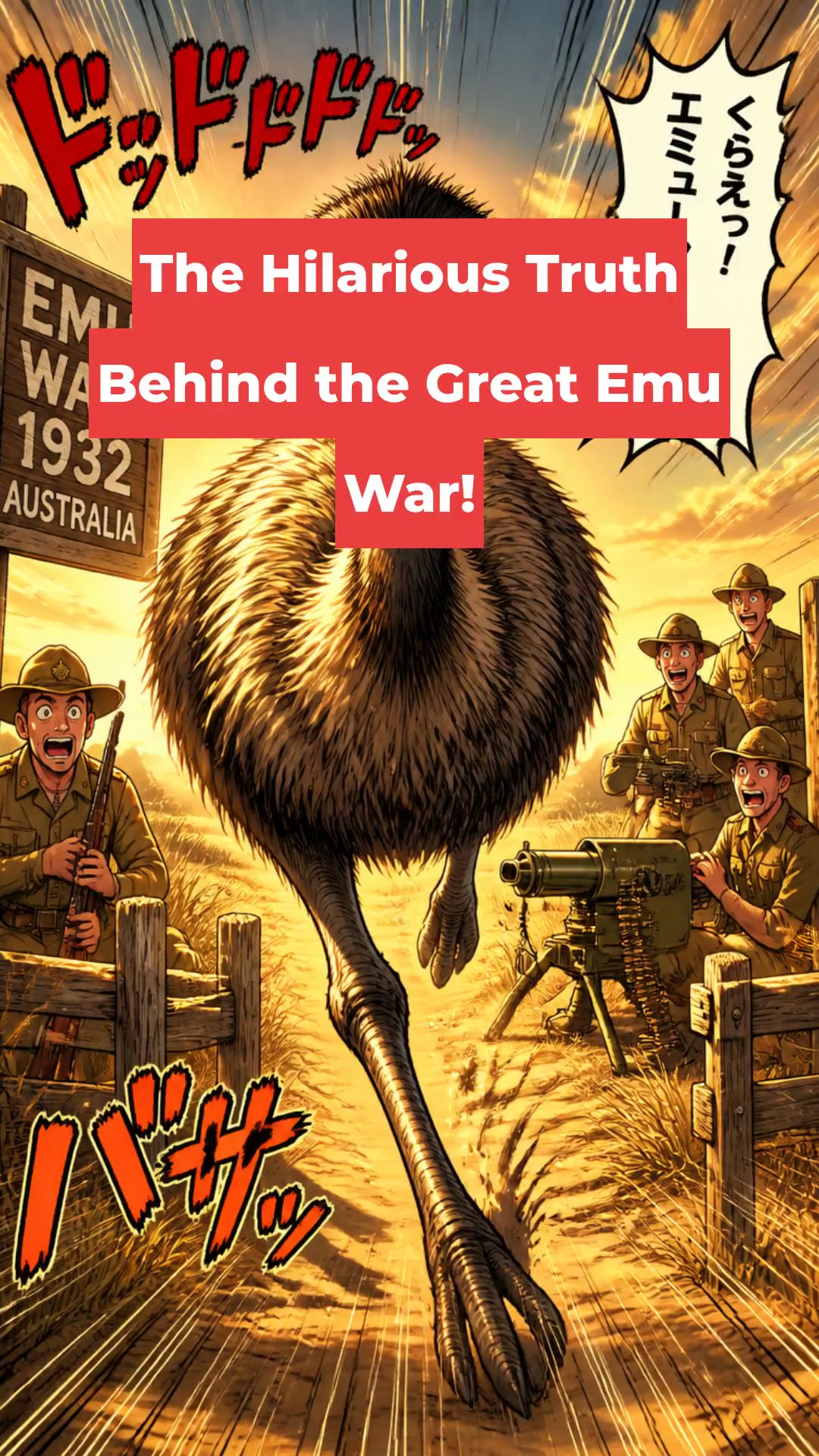 The Hilarious Truth Behind the Great Emu War!