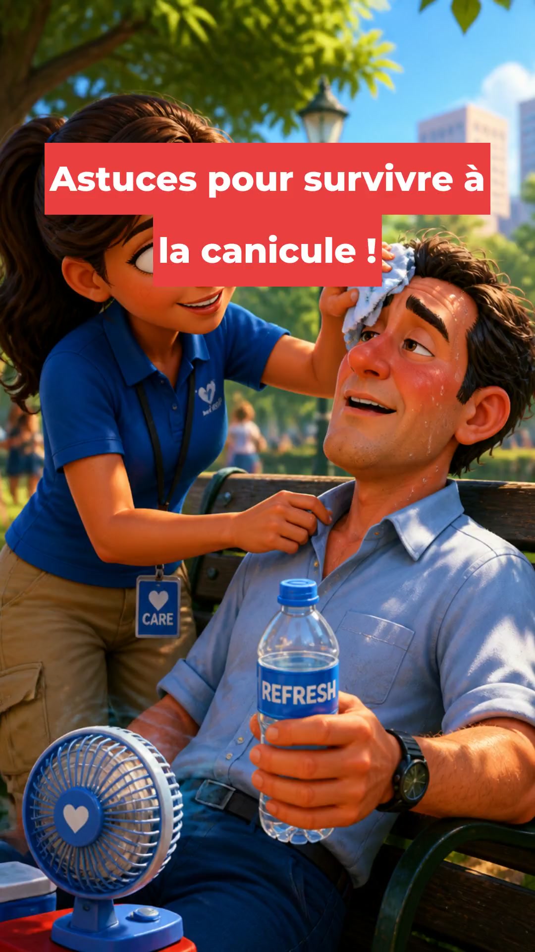Astuces pour survivre à la canicule !