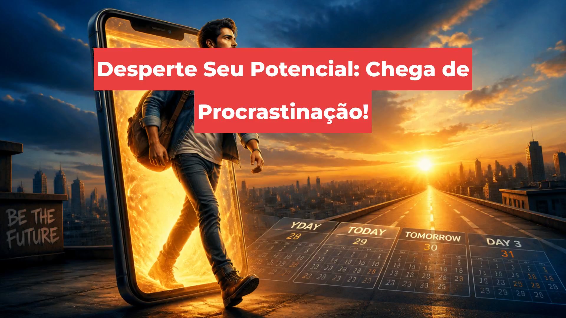 Desperte Seu Potencial: Chega de Procrastinação!