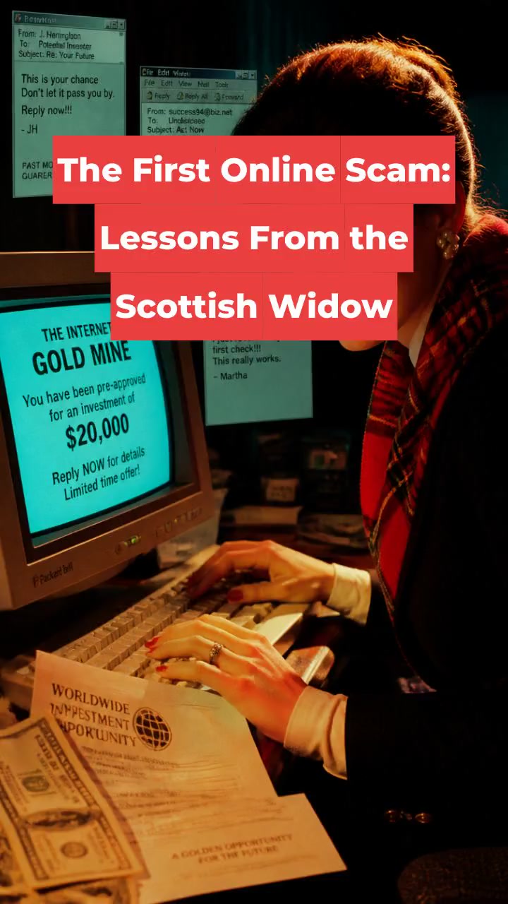 The First Online Scam: Lessons From the Scottish Widow
