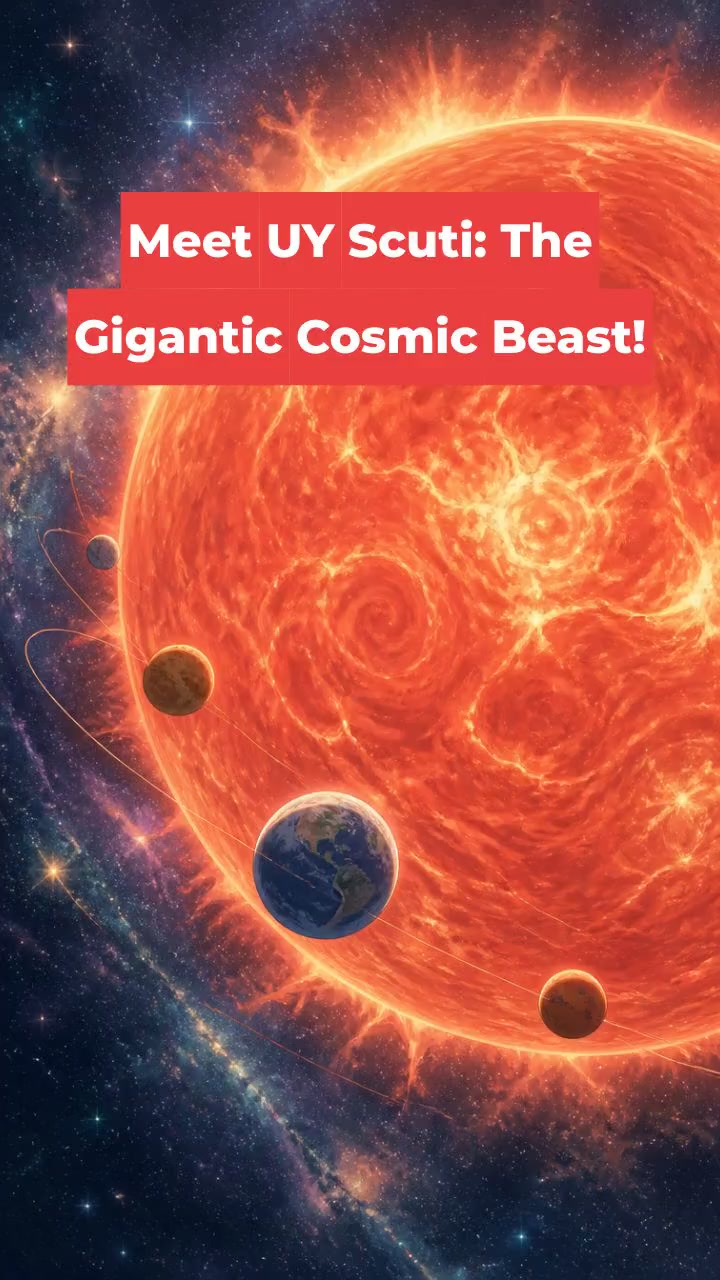 Meet UY Scuti: The Gigantic Cosmic Beast!