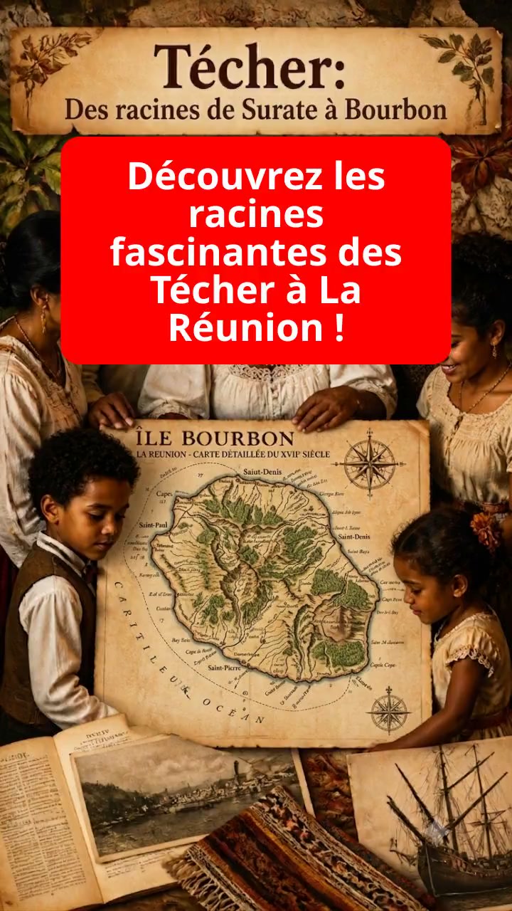 Découvrez les racines fascinantes des Técher à La Réunion !