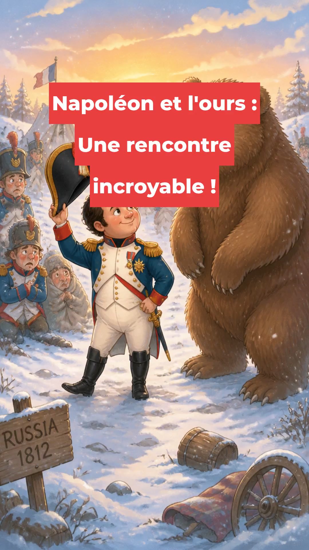 Napoléon et l'ours : Une rencontre incroyable !