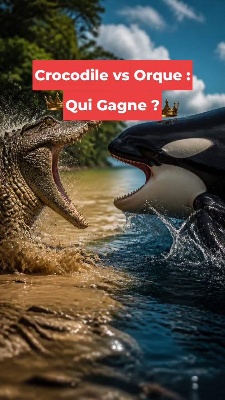 Crocodile vs Orque : Qui Gagne ?