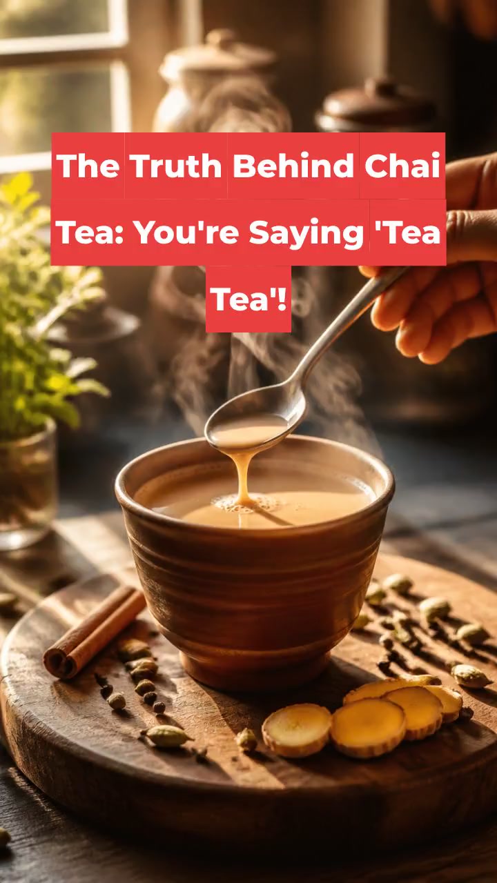 The Truth Behind Chai Tea: You're Saying 'Tea Tea'!