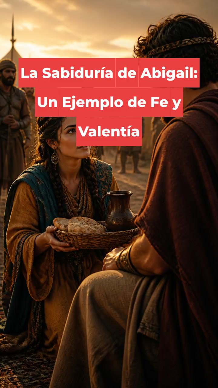 La Sabiduría de Abigail: Un Ejemplo de Fe y Valentía