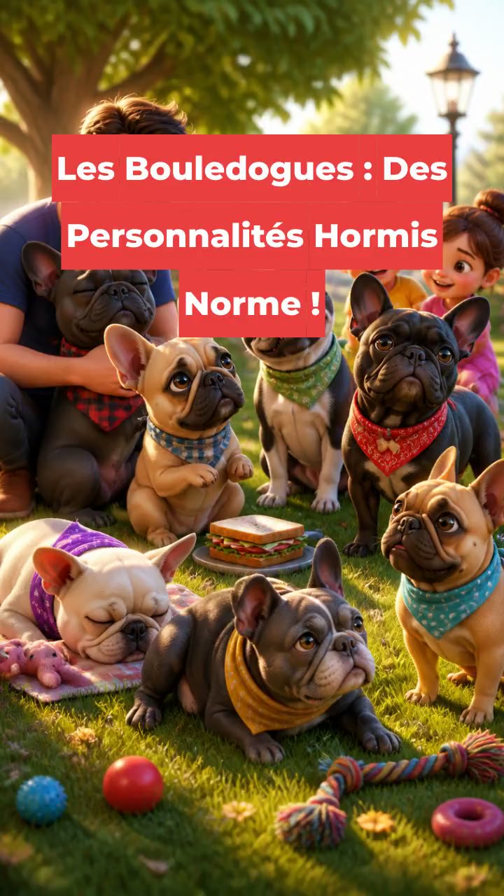 Les Bouledogues : Des Personnalités Hormis Norme !