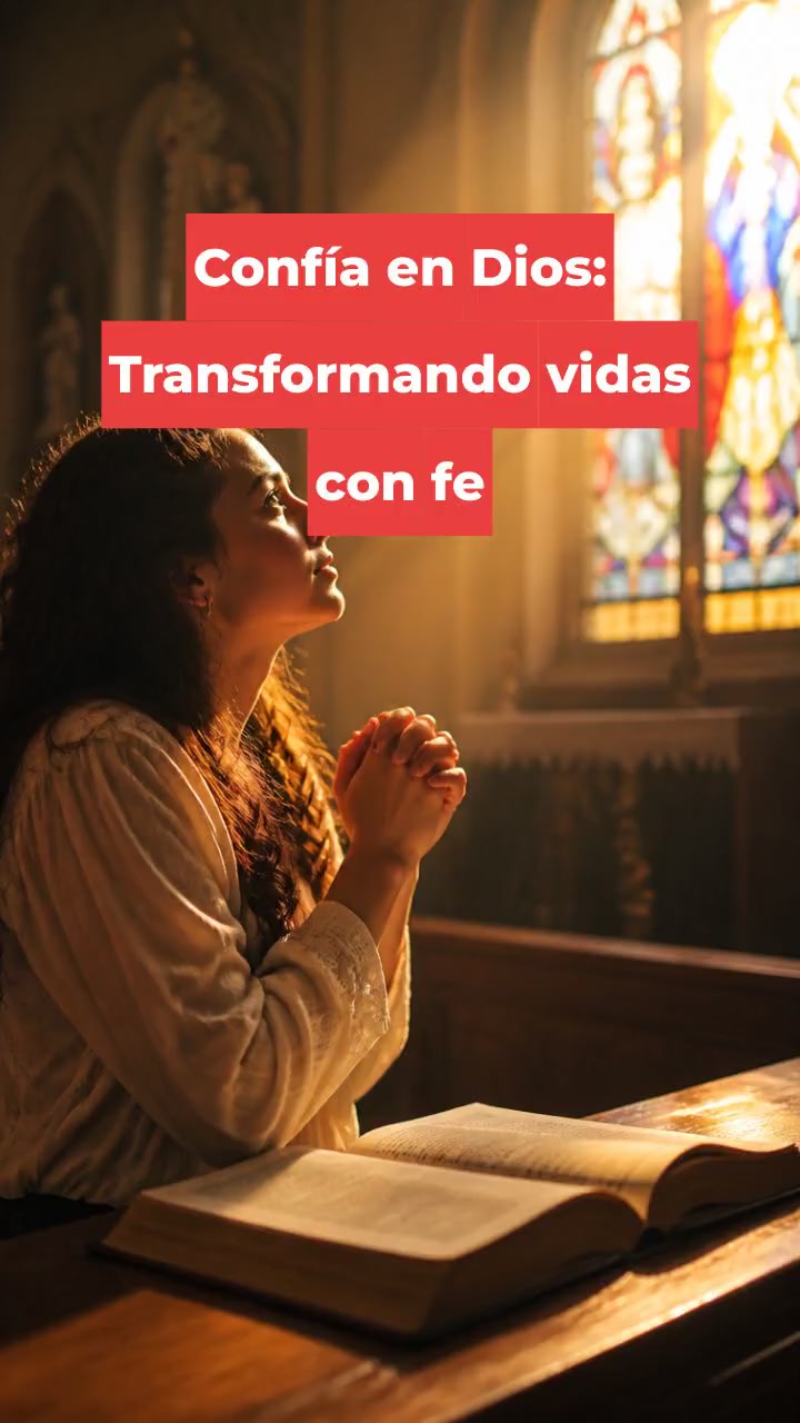 Confía en Dios: Transformando vidas con fe